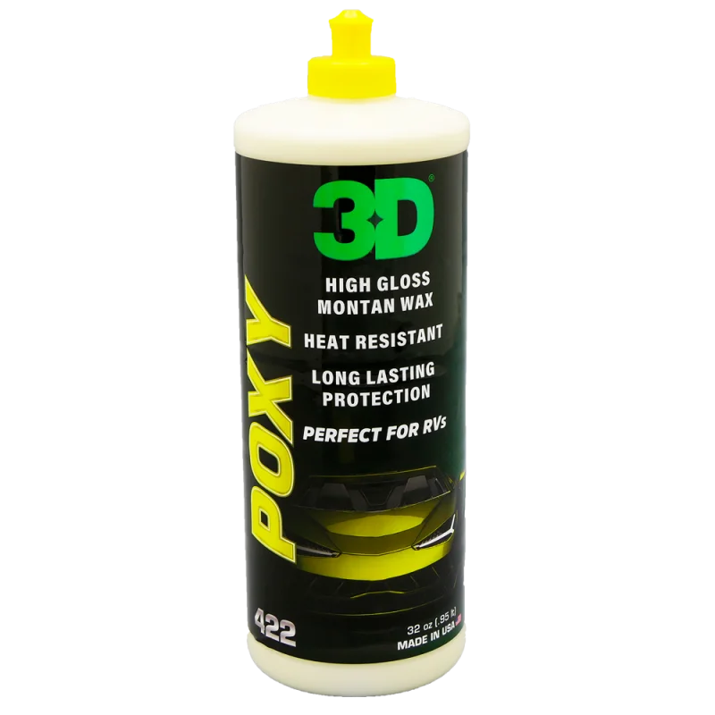 3D Car Care Гибридный состав твёрдого монтан-воска и силанта POXY, 0.48 л - 1