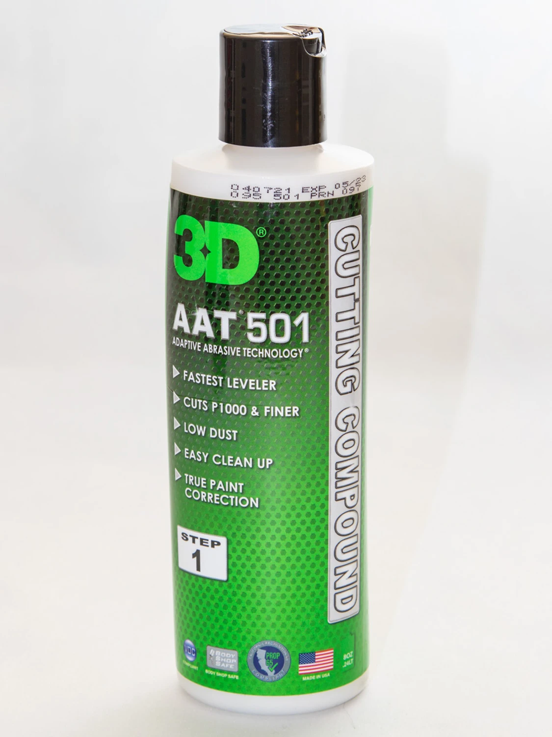 Абразивная паста 3D AAT 501 Rubbing Compound 501OZ08 0,24 л - 2