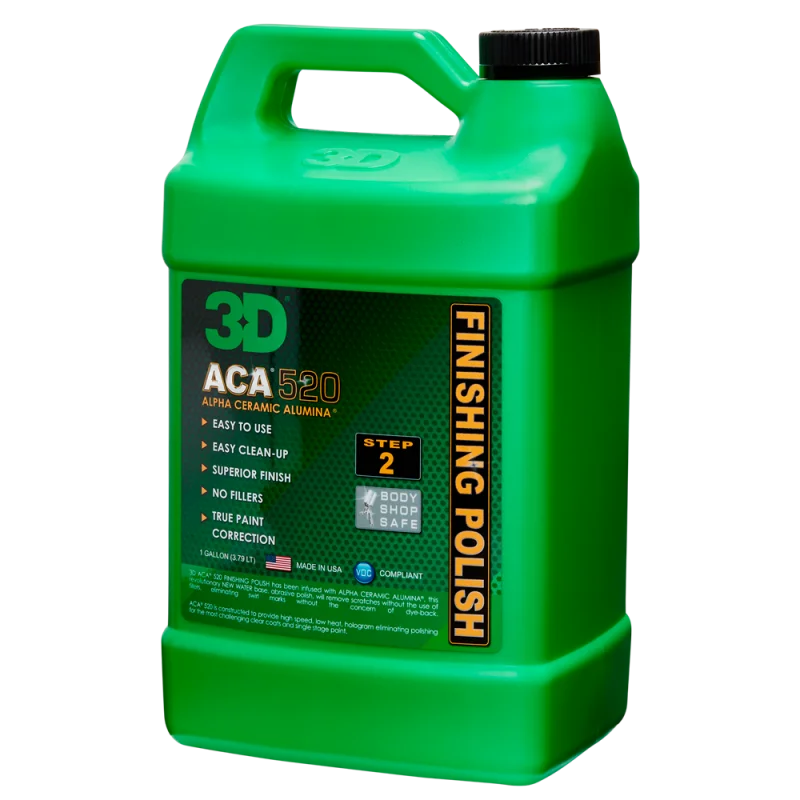 3D Car Care Финишная полировальная паста ACA 520 Finishing Polish, 3.78 л - 1