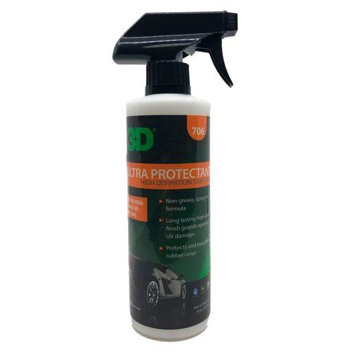 Чернение резины и пластика 3D Ultra Protectant 706OZ16 0,47 л - 1