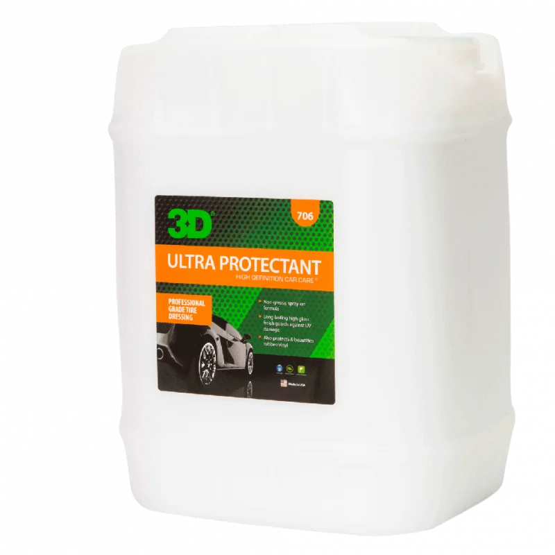 Чернение резины и пластика 3D Ultra Protectant 706G05 18,93 л - 1