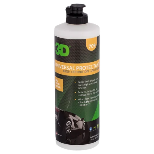 Защитное средство для резины и пластика 3D Universal Protectant 709OZ16 0,47 л - 1