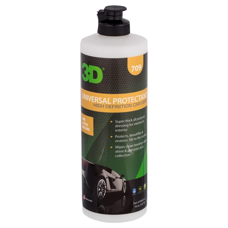 Защитное средство для резины и пластика 3D Universal Protectant 709OZ16 0,47 л - 1