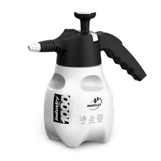 Распрыскиватель помповый Marolex Industry ergo Acid line 1000 viton S081.102 черный 1 л - 1