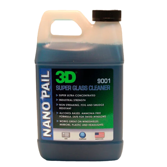 Очиститель стекол 3D Super Glass Cleaner 9001OZ64 концентрат 1,89 л - 1