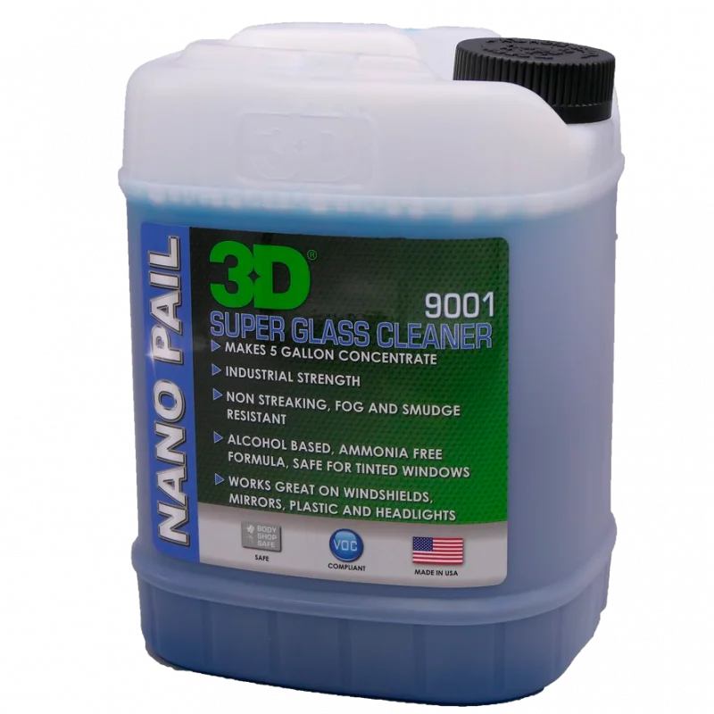 Очиститель стекол 3D Super Glass Cleaner 9001G06 концентрат 22,71 л - 1