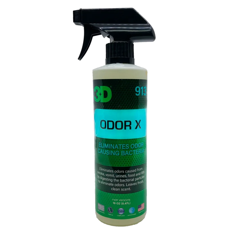 3D Car Care Нейтрализатор запахов Odor X, 0.47 л - 1