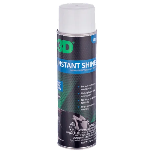 Полироль для пластика 3D Instant Shine 915 аэрозоль 340 г - 1