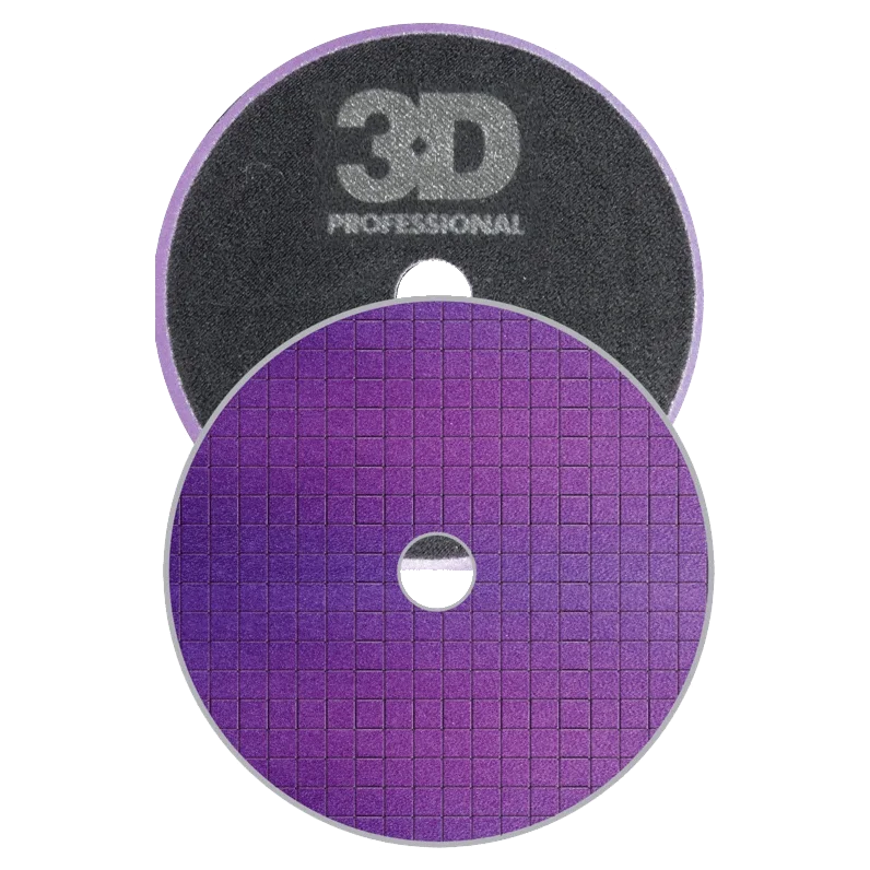 Поролоновый полировальный круг 3D Light Purple Spider Polishing Pad K-53SLP 90 мм 2 шт - 1