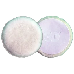 Шерстяной полировальный круг 3D Pad White Lambs Wool Premium K-WW8 203 мм