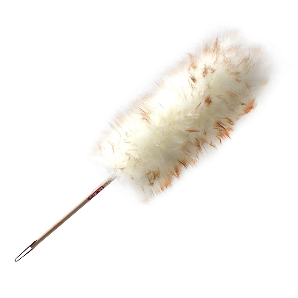 Длинная щетка из овечьей шерсти с деревянной ручкой MaxShine 704605 62 см - 3