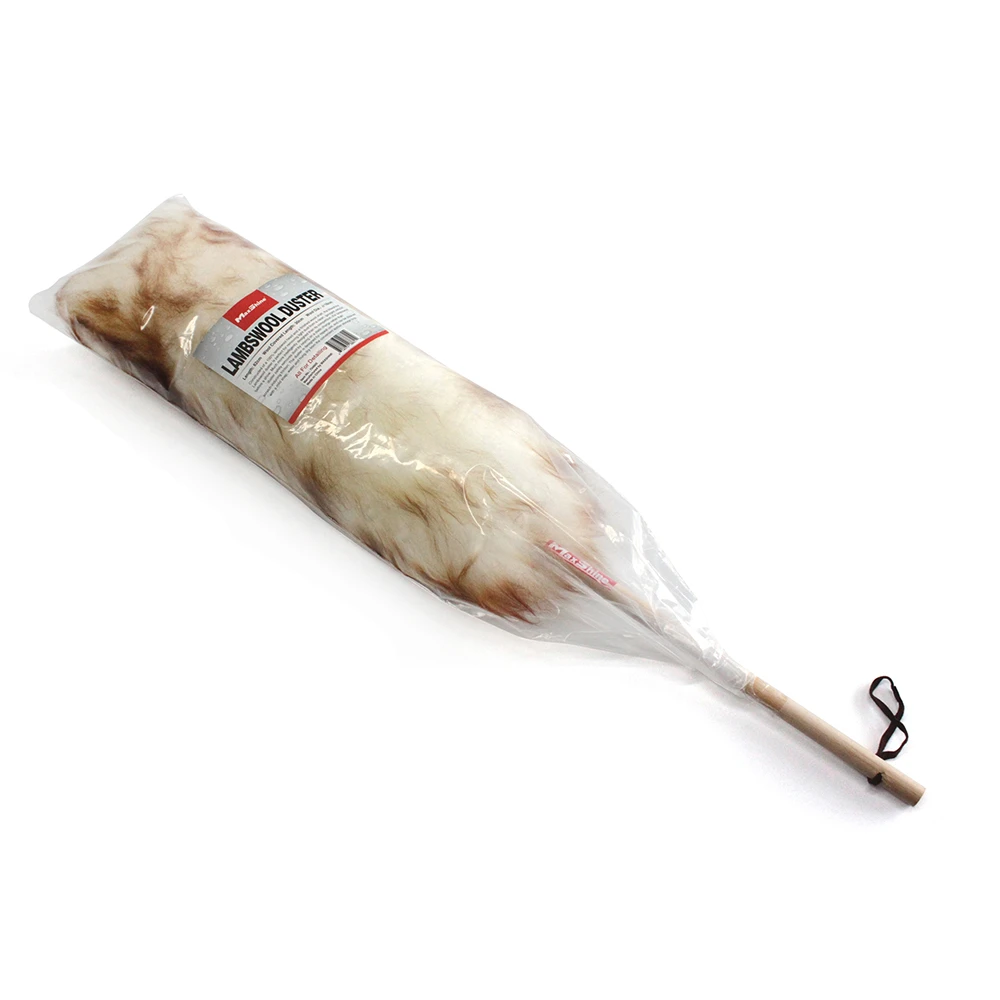 Длинная щетка из овечьей шерсти с деревянной ручкой MaxShine 704605 62 см - 5