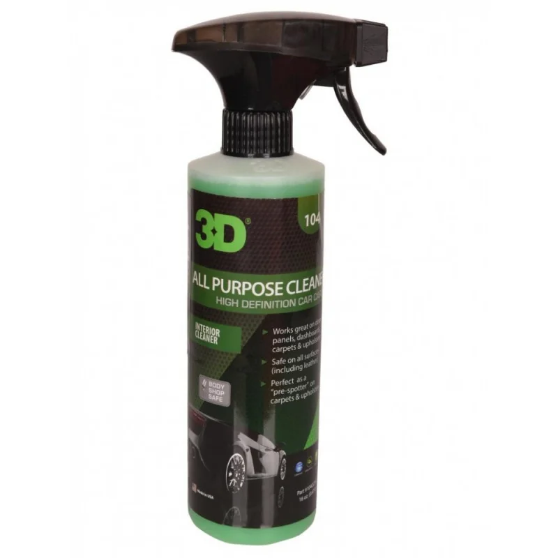 3D Car Care Универсальный очиститель салона All Purpose Cleaner 104, 0.48 л - 1