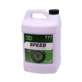 3D Car Care Speed Dressing - Чернение для шин на водной основе, 3.78 л - 1