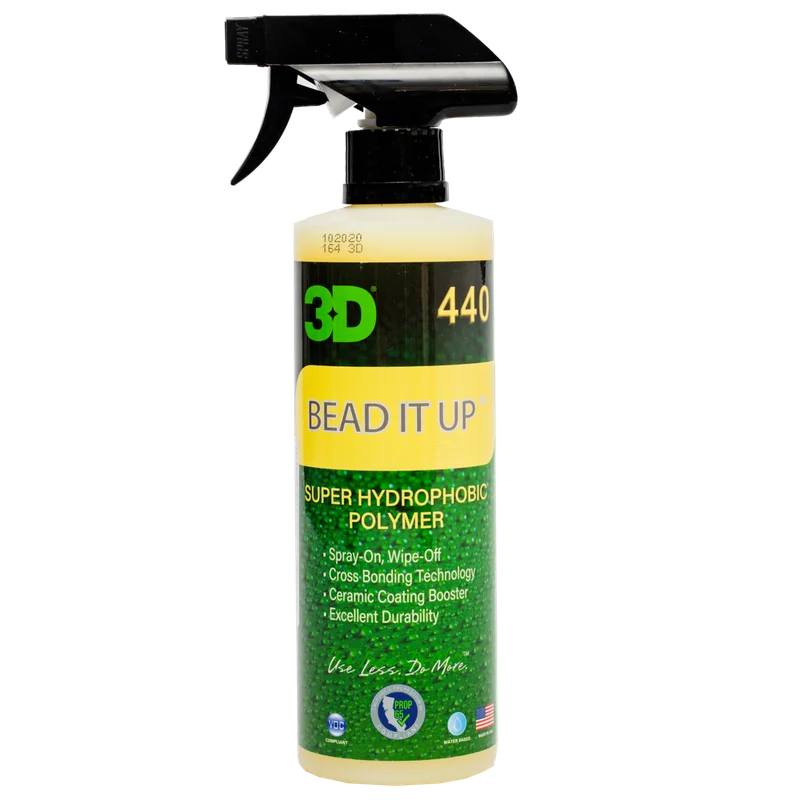 3D Car Care Полимерный состав для усиления свойств керамики Bead it up 440, 0.48 л - 1
