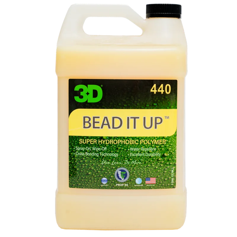 Быстрый защитный состав 3D Bead it up 440G01 для усиления свойств керамики 3,78 л - 1