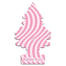 Ароматизатор Елочка Little Trees U1P-10348-RUSS Бабл гам Bubble Gum - 1