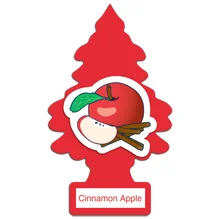 Ароматизатор Елочка Little Trees U1P-10338-RUSS Яблоко с корицей Cinamon Apple - 1