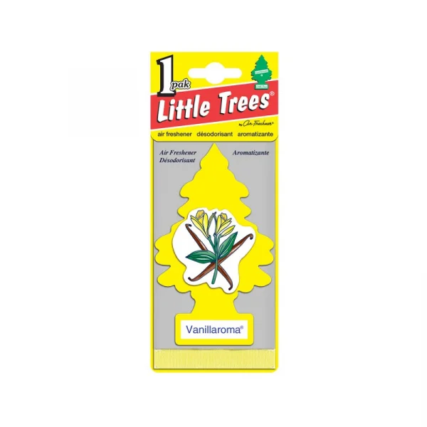 Ароматизатор Елочка Little Trees U1P-10105-RUSS Аромат ванили Vanillaroma - 1