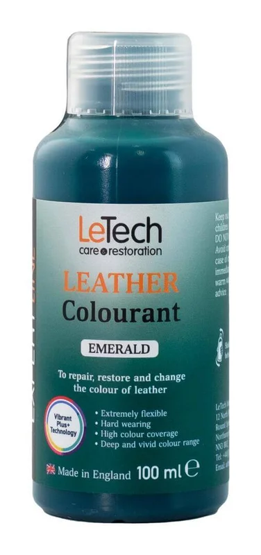 Краска для кожи LeTech Expert Line Leather Colourant Emerald 3LC100EL26 100 мл - 1