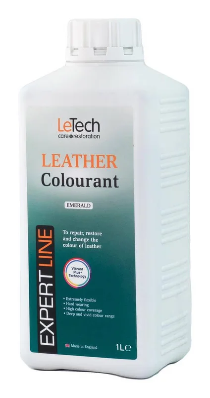 Краска для кожи LeTech Expert Line Leather Colourant Emerald 3LC1000EL26 1 л - 1