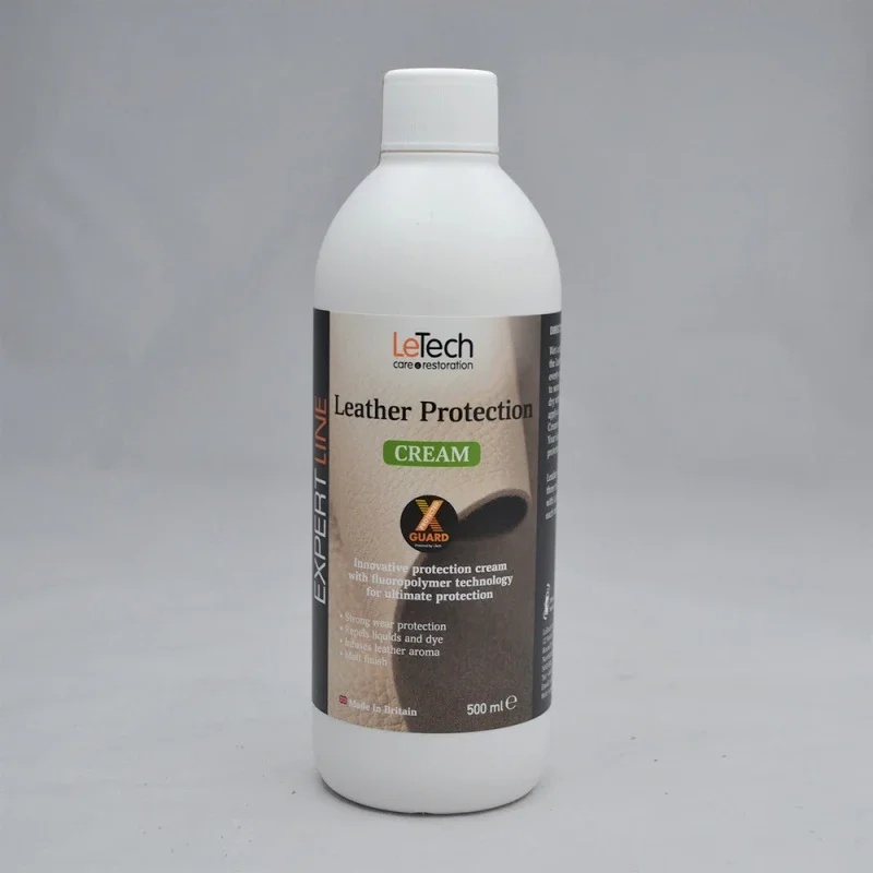 LeTech Защитный крем для кожи Leather Protection Cream X-GUARD PROTECTED, 500 мл - 1