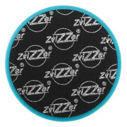 Поролоновый полировальный круг ZviZZer Standard ZV-ST00015012PC синий быстро режущий 150/12/140 мм