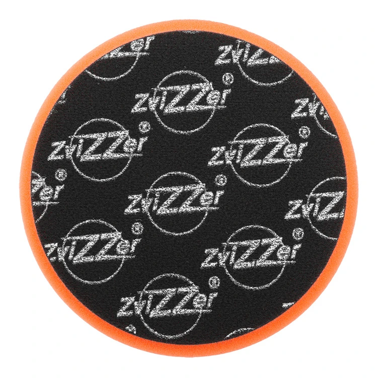 Поролоновый полировальный круг ZviZZer Standard ZV-ST00015020MC оранжевый одношаговый 150/20/140 мм - 5