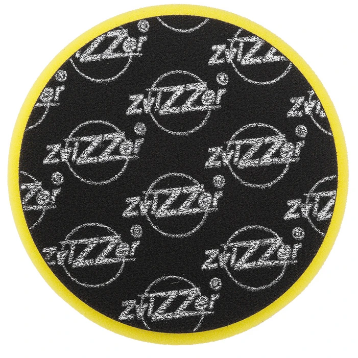 Поролоновый полировальный круг ZviZZer Standard ZV-ST00015012FC желтый мягкий 150/12/140 мм - 4