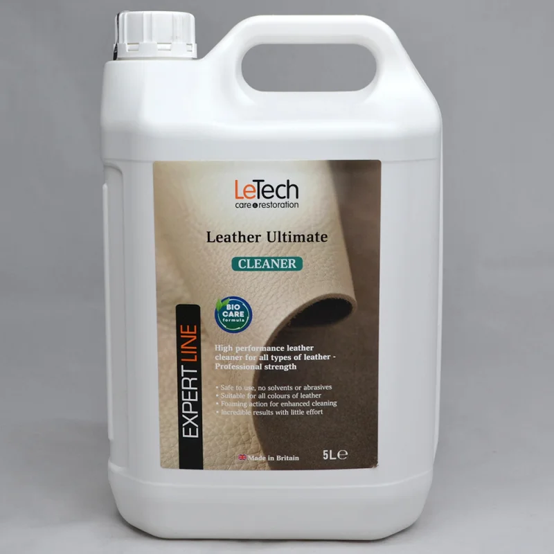 LeTech Очиститель кожи автомобиля Expert Line Leather Ultimate Cleaner, 5 л - 1