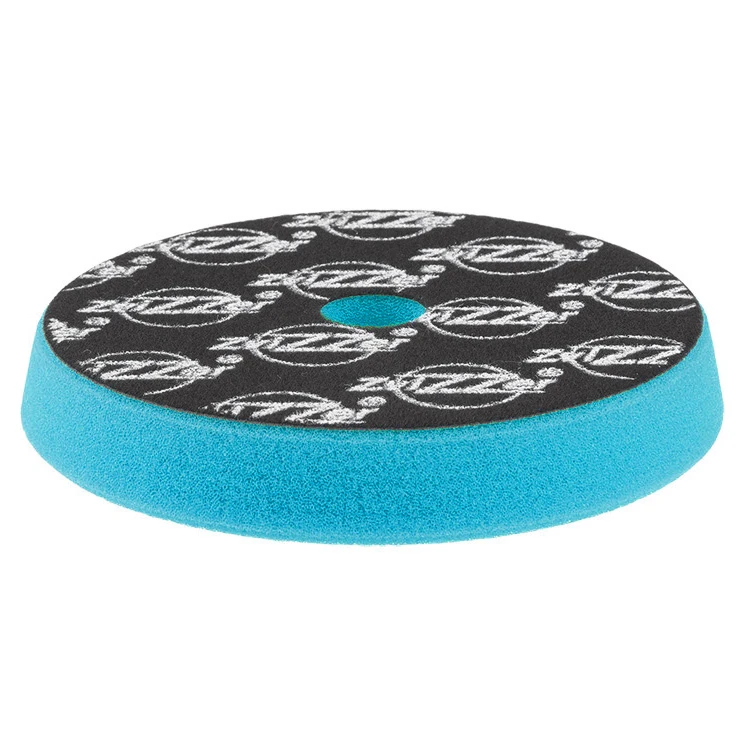 Поролоновый полировальный круг ZviZZer Trapez ZV-TR00016525PC синий быстро режущий 165/25/150 мм - 3