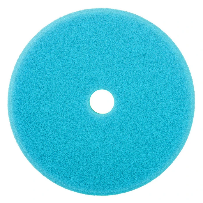 Поролоновый полировальный круг ZviZZer Trapez ZV-TR00014525PC синий быстро режущий 145/25/125 мм - 4