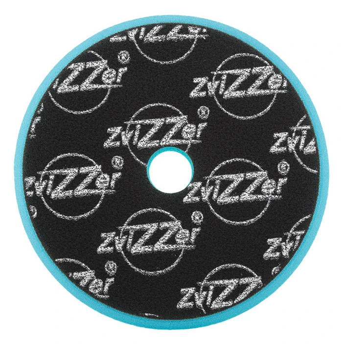 Поролоновый полировальный круг ZviZZer Trapez ZV-TR00014525PC синий быстро режущий 145/25/125 мм - 5