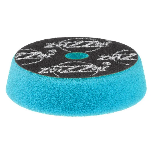 Поролоновый полировальный круг ZviZZer Trapez ZV-TR00009525PC синий быстро режущий 95/25/80 мм - 3