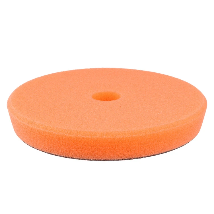 Поролоновый полировальный круг ZviZZer Trapez ZV-TR00016525MC оранжевый одношаговый 165/25/150 мм - 3