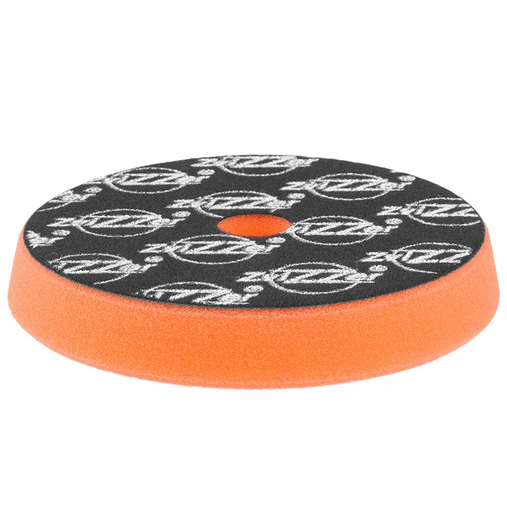 Поролоновый полировальный круг ZviZZer Trapez ZV-TR00016525MC оранжевый одношаговый 165/25/150 мм - 4