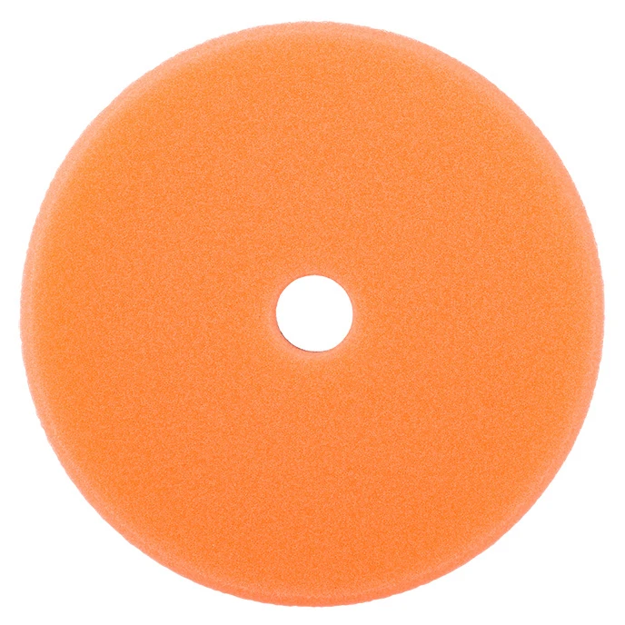 Поролоновый полировальный круг ZviZZer Trapez ZV-TR00014525MC оранжевый одношаговый 145/25/125 мм - 4