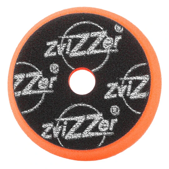 Поролоновый полировальный круг ZviZZer Trapez ZV-TR00009525MC оранжевый одношаговый 95/25/80 мм - 4