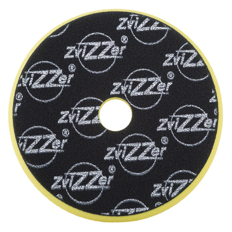 Поролоновый полировальный круг ZviZZer Trapez ZV-TR00016525FC желтый мягкий 165/25/150 мм - 3