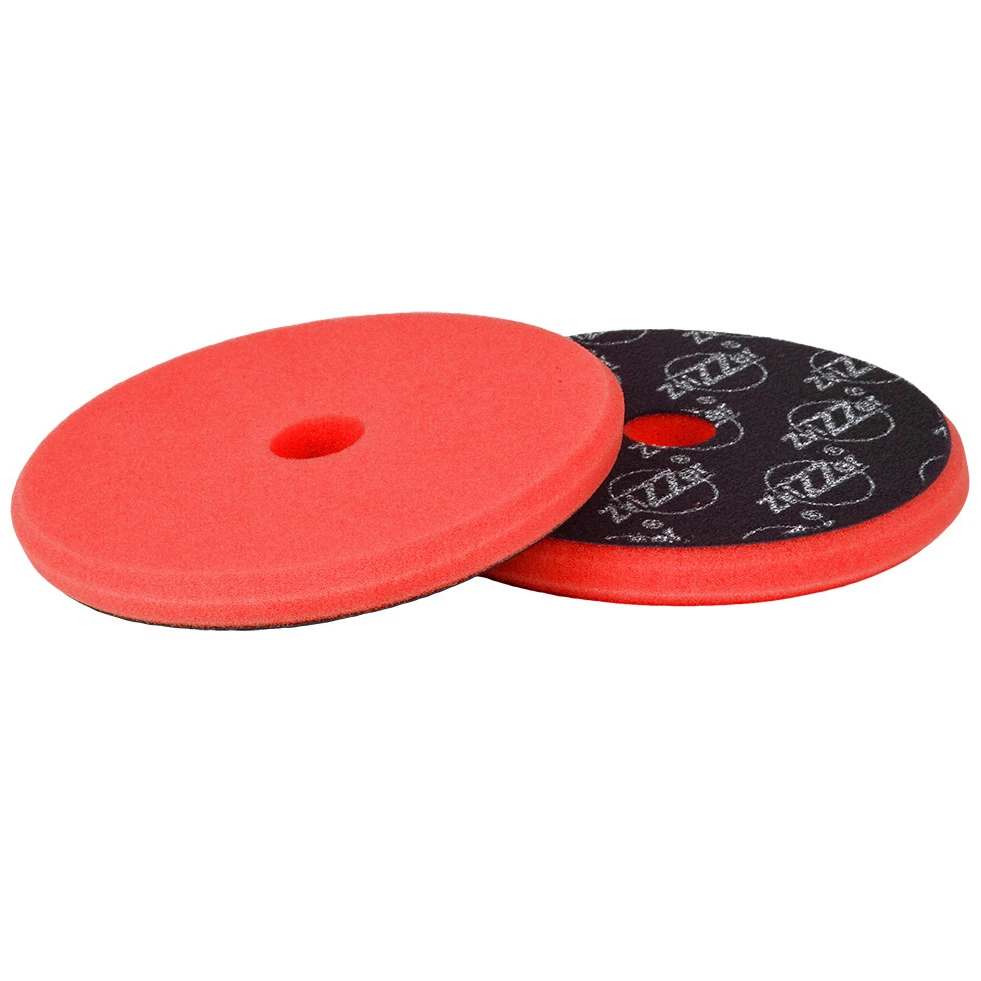 Поролоновый полировальный круг ZviZZer Trapez slim ZV-TR15016515HC красный режущий 165/15/150 мм - 2