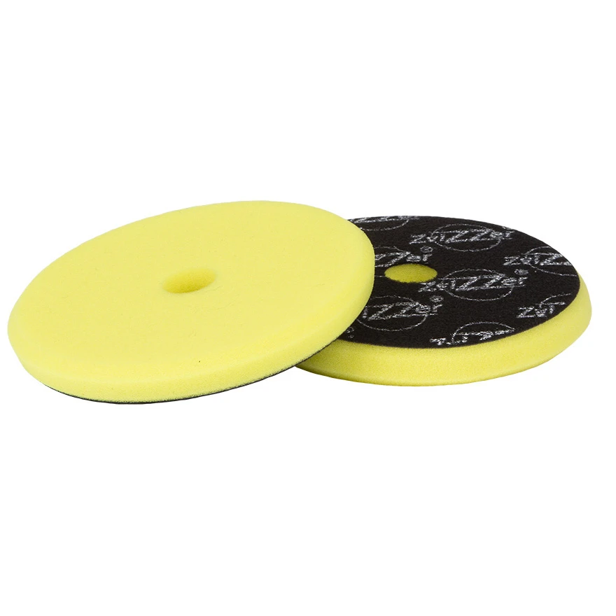 Поролоновый полировальный круг ZviZZer Trapez slim ZV-TR15014515FC желтый мягкий 145/15/125 мм - 2