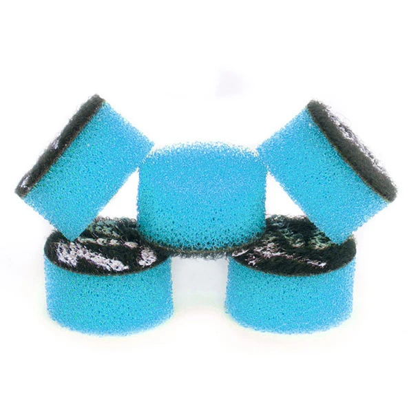 Поролоновый полировальный круг ZviZZer Mini ZV-MINI159PC синий экстра твердый 5 шт 15/9/15 мм - 2