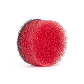 Поролоновый полировальный круг ZviZZer Mini ZV-MINI159HC красный твердый 5 шт 15/9/15 мм - 4