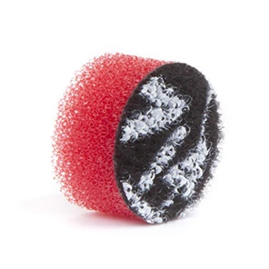 Поролоновый полировальный круг ZviZZer Mini ZV-MINI159HC красный твердый 5 шт 15/9/15 мм - 6