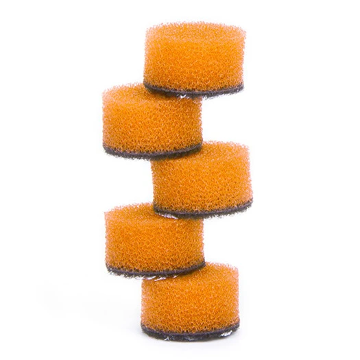 Поролоновый полировальный круг ZviZZer Mini ZV-MINI159MC оранжевый полутвердый 5 шт 15/9/15 мм - 3
