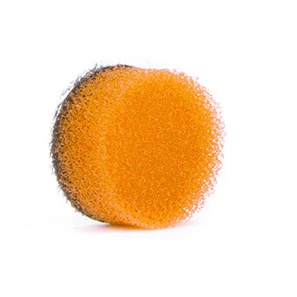 Поролоновый полировальный круг ZviZZer Mini ZV-MINI159MC оранжевый полутвердый 5 шт 15/9/15 мм - 4