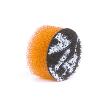 Поролоновый полировальный круг ZviZZer Mini ZV-MINI159MC оранжевый полутвердый 5 шт 15/9/15 мм - 6