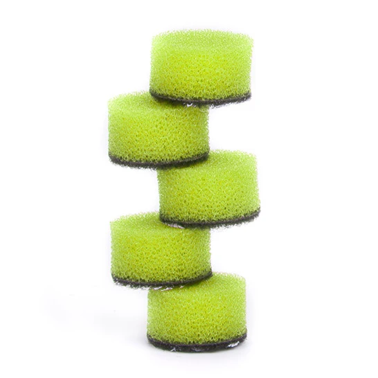 Поролоновый полировальный круг ZviZZer Mini ZV-MINI159UF зеленый ультрамягкий 5 шт 15/9/15 мм - 3
