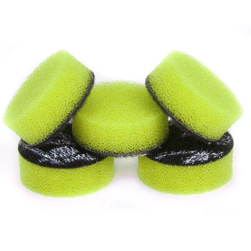 Поролоновый полировальный круг ZviZZer Mini ZV-MINI259UF зеленый ультрамягкий 5 шт 25/9/25 мм - 1