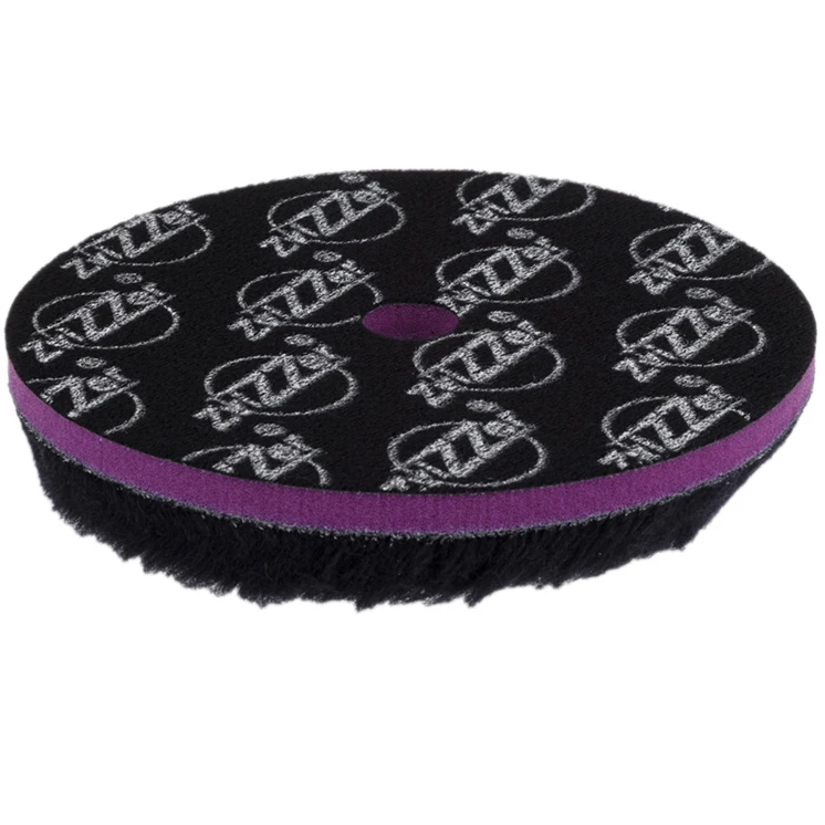 Шерстяной полировальный круг ZviZZer ZV-DP00016510HC черный 165/25/165 мм - 2